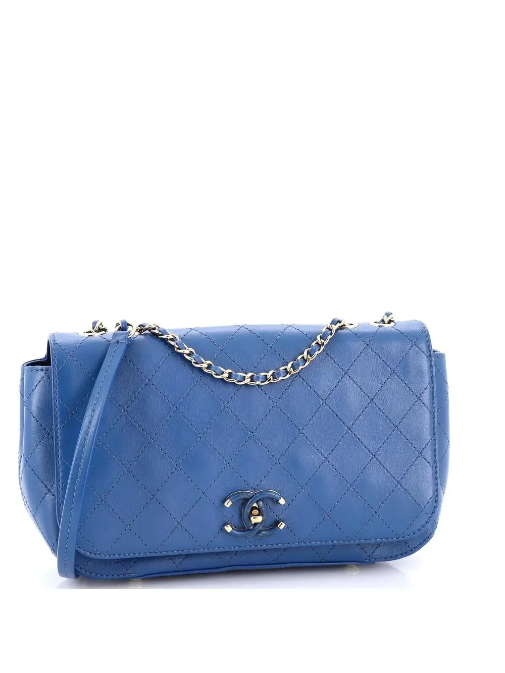 Chanel Covered Cc Flap Bag Stitched #195475C18